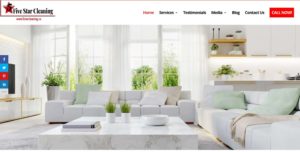5 Star Cleaning's Homepage