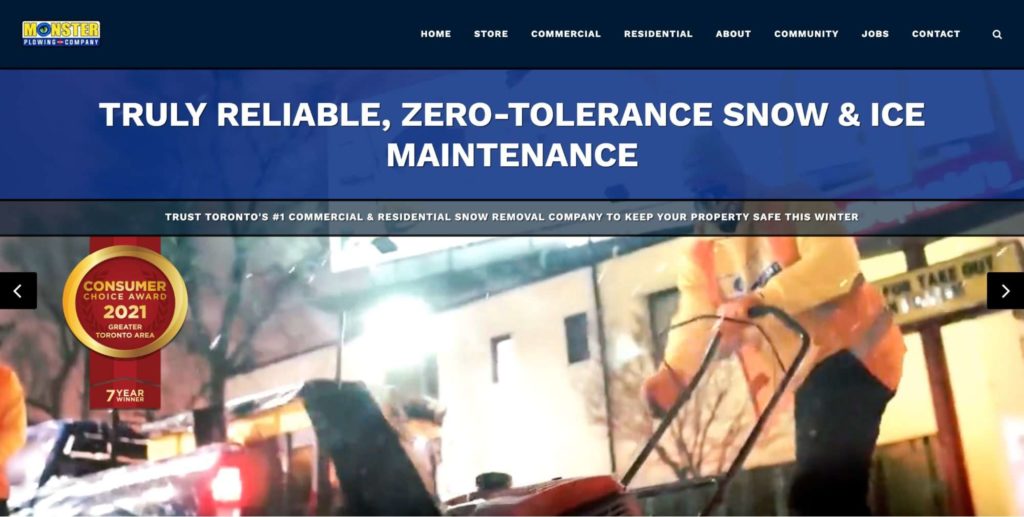Monster Plowing Company's Homepage