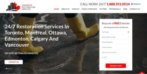 Canada’s Restoration Services' Homepage