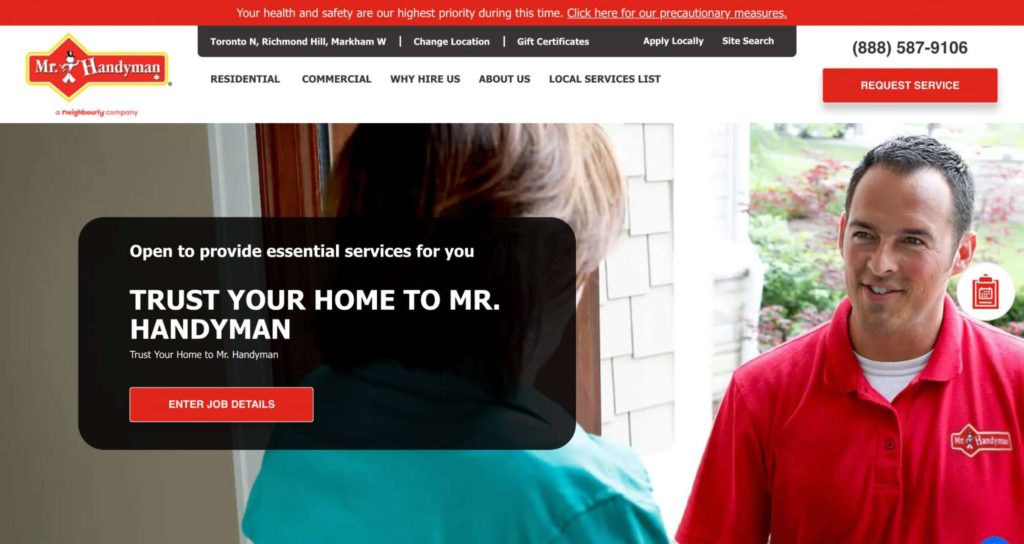 Mr. Handyman's Homepage