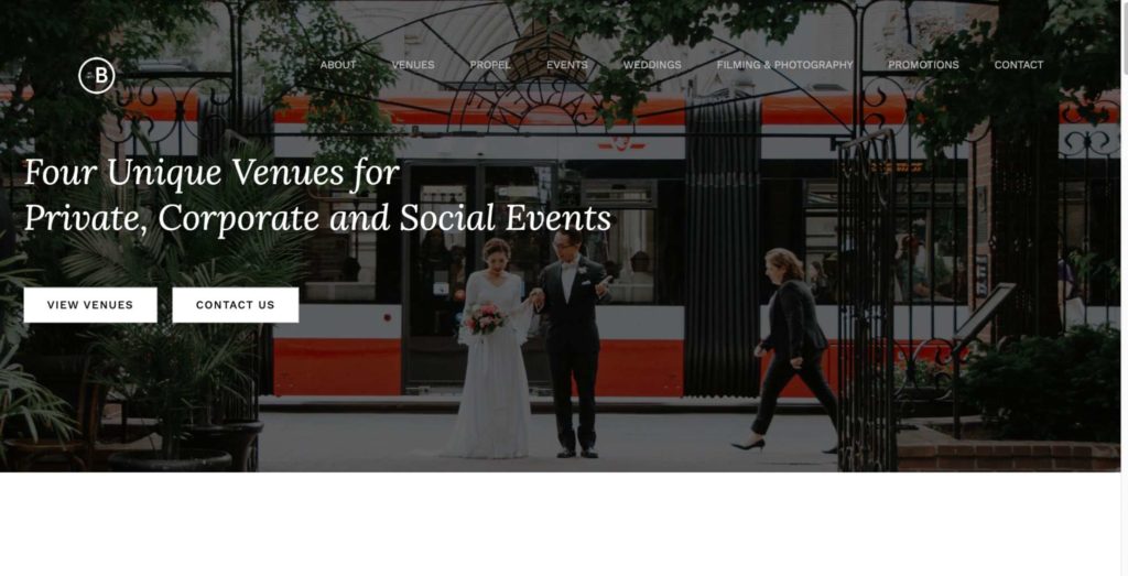 Berkeley Field House Event Venue's Homepage