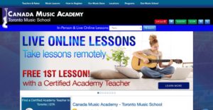 Canada Music Academy's Homepage