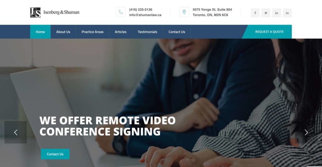 Isenberg & Shuman's Homepage