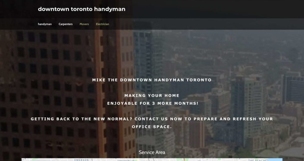Mike the Downtown Handyman's Homepage