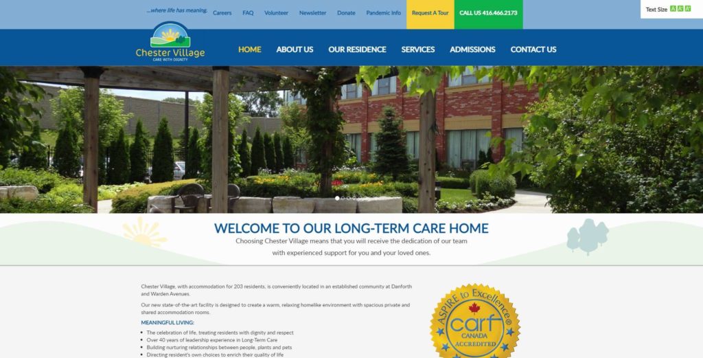 Chester Village's Homepage