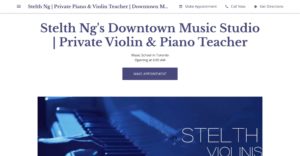 Stelth Ng | Private Piano & Violin Teacher's Homepage