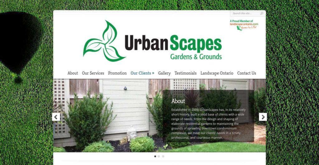 UrbanScapes' Homepage