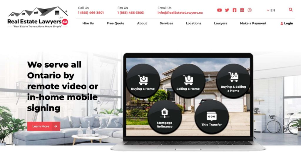 Real Estate Lawyers' Homepage