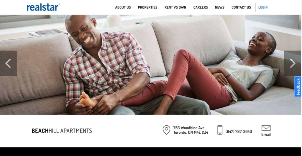 BeachHill Apartments' Homepage