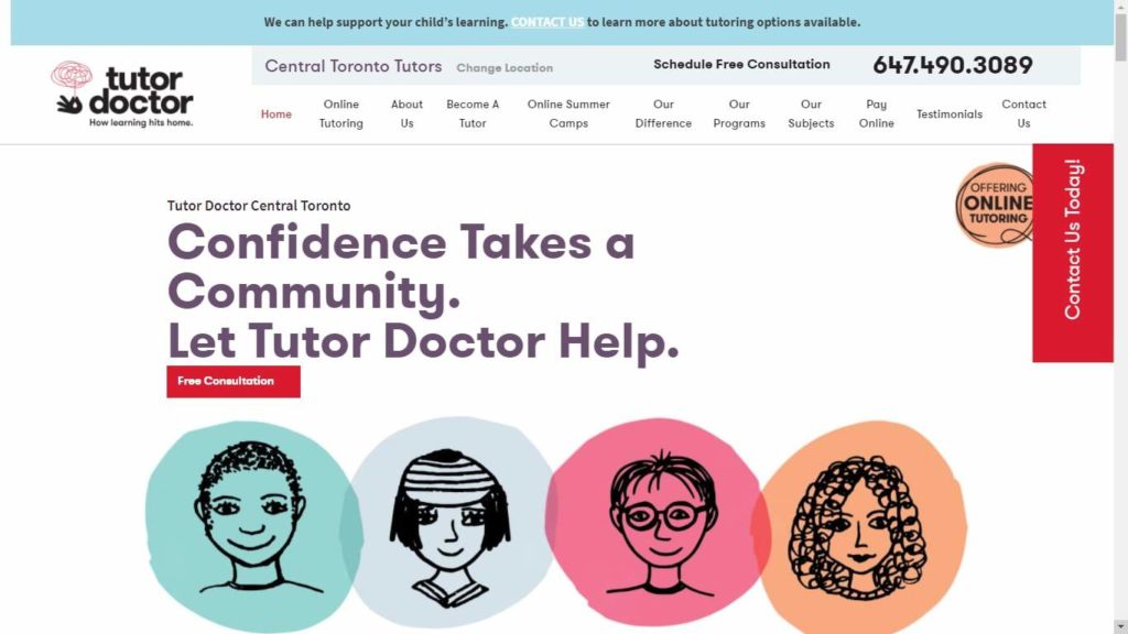 Tutor Doctor Central Toronto's Homepage
