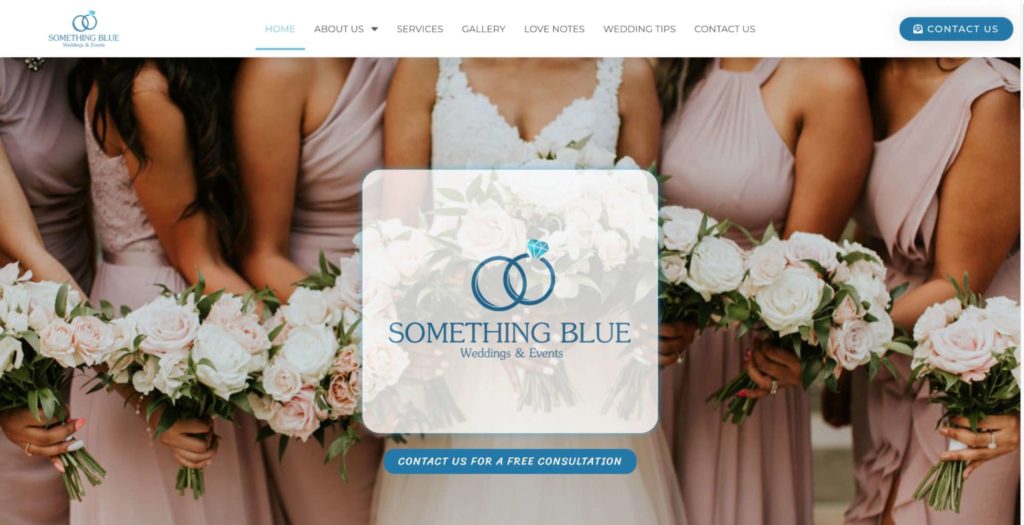Something Blue Weddings' Homepage