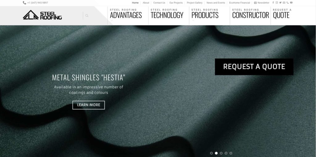 CLM Steel Roofing's Homepage