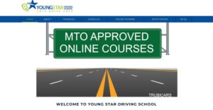 Young Star Driving School's Homepage