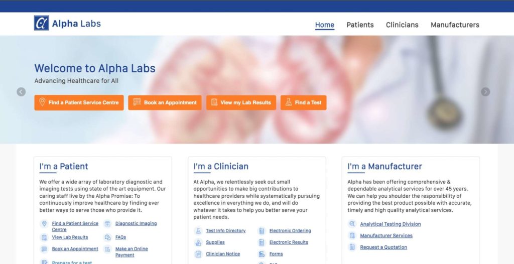 Alpha Labs' Homepage