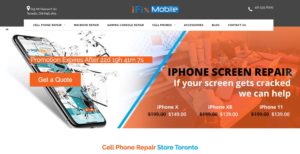 iFix Mobile's Homepage
