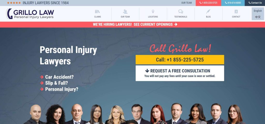 Grillo Law Homepage