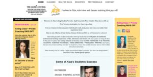 Alza Acting Studio's Homepage