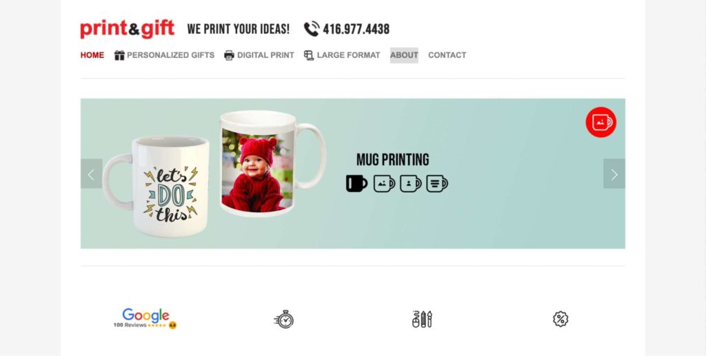 Print & Gift's Homepage
