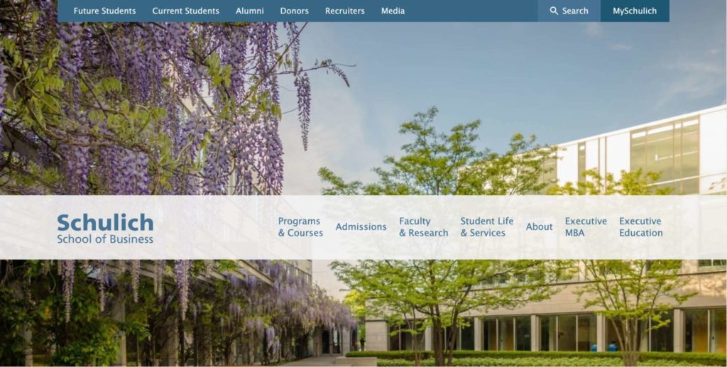 Schulich School of Business - York University's Homepage