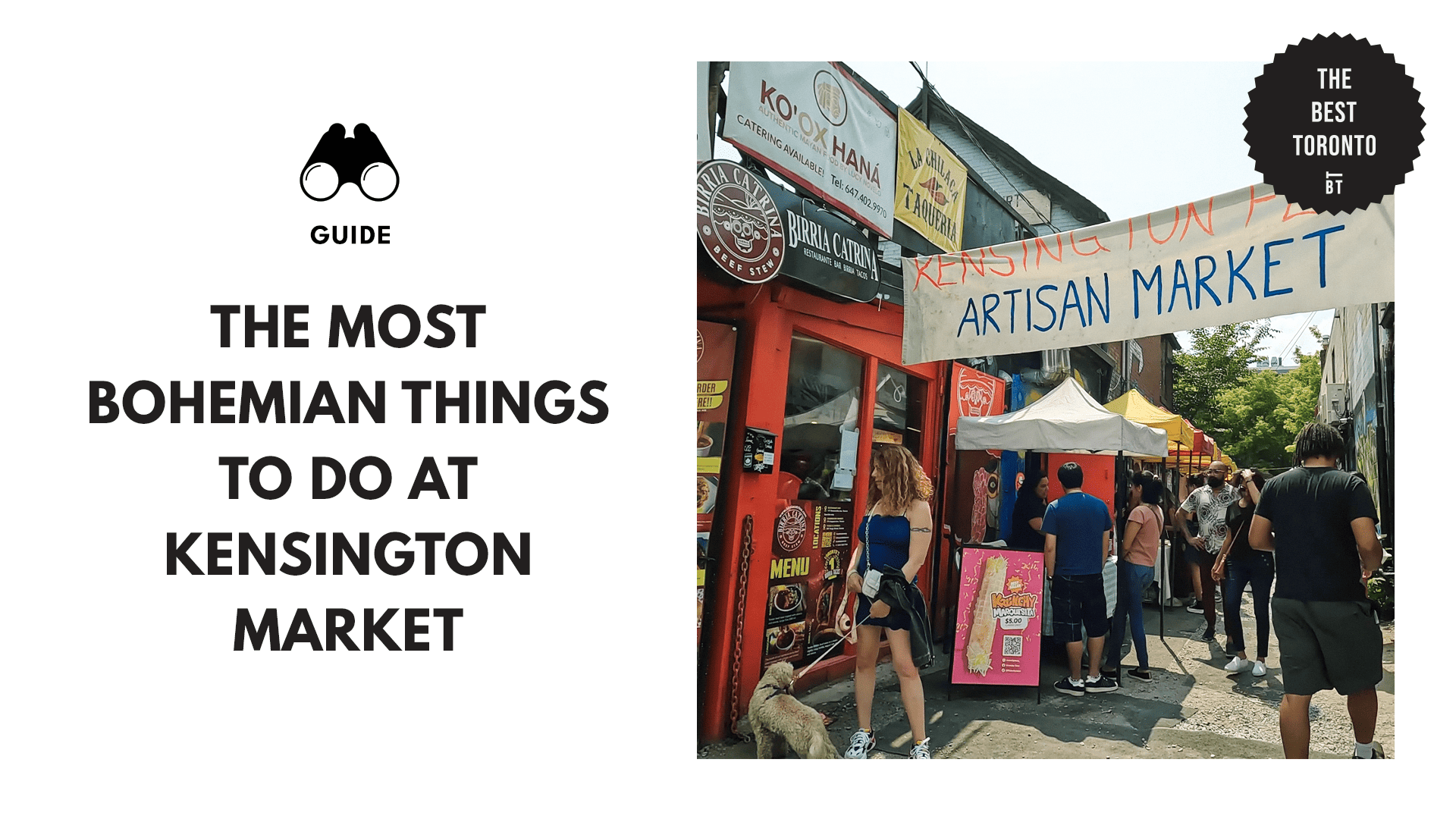 THE MOST BOHEMIAN THINGS TO DO AT KENSINGTON MARKET