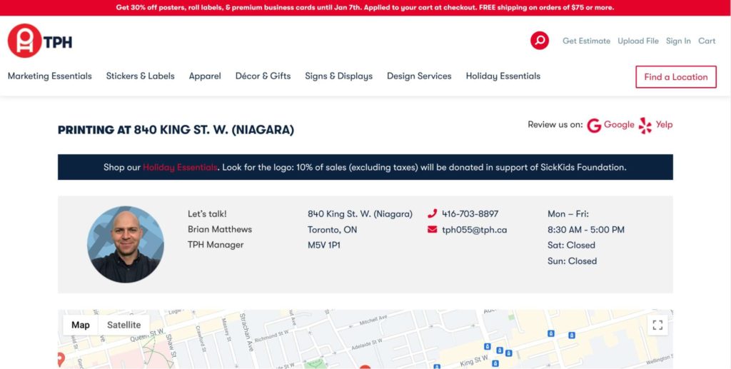 The Printing House's Homepage