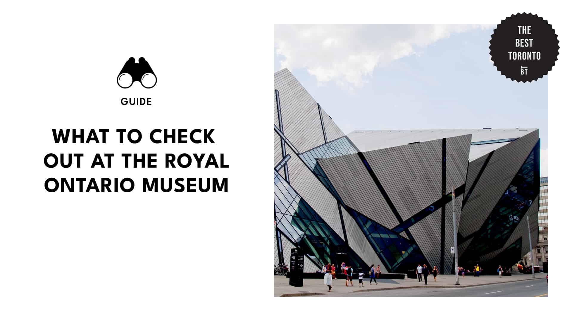 WHAT TO CHECK OUT AT THE ROYAL ONTARIO MUSEUM