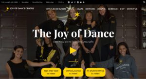 Joy of Dance Centre's Homepage