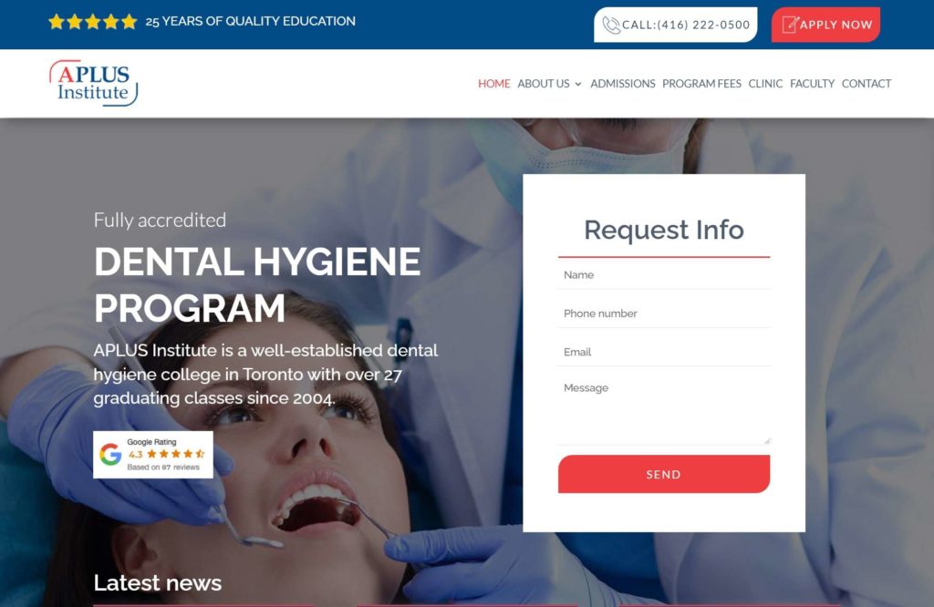 APLUS Institute Homepage