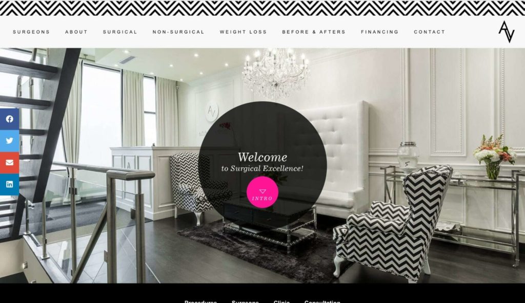 Avenue Plastic Surgery Homepage