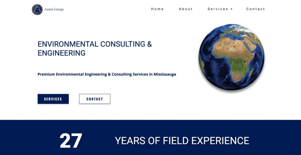 Azure Group Inc. Homepage