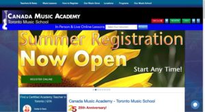 Canada Music Academy Homepage