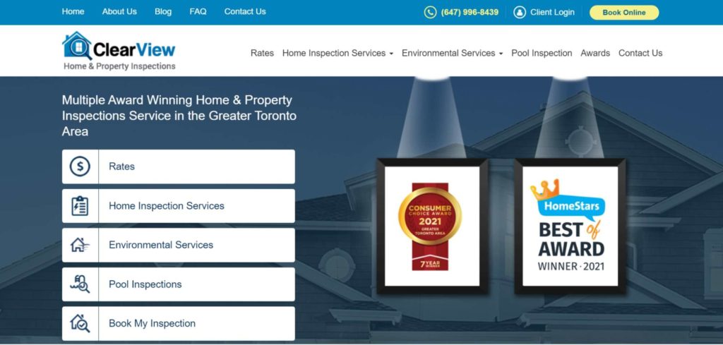 Clearview Home & Property Homepage