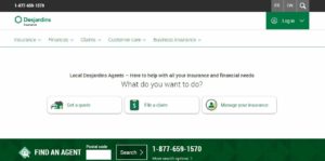 Desjardins Insurance (Agent) Homepage