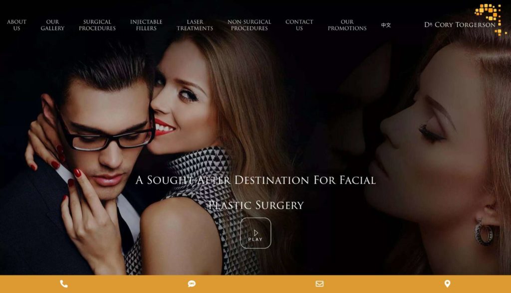 Dr. Cory Torgerson Facial Cosmetic Surgery & Laser Center Homepage