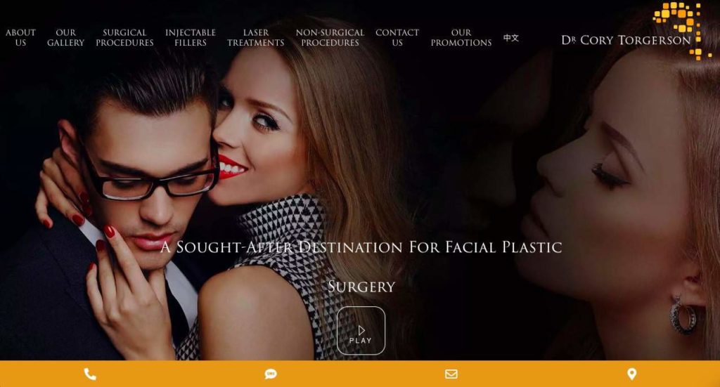 Dr. Cory Torgerson Facial Cosmetic Surgery & Laser Centre Homepage