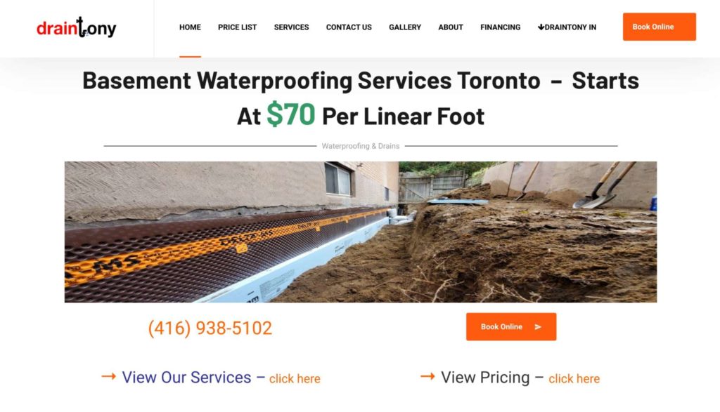 Draintony's Homepage