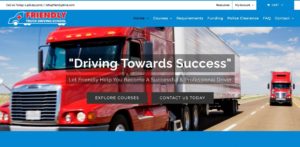 Friendly Truck Driving School Homepage
