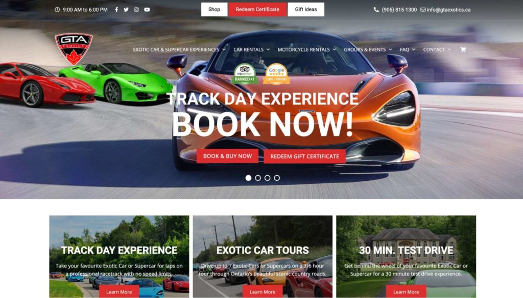 GTA Exotics Homepage