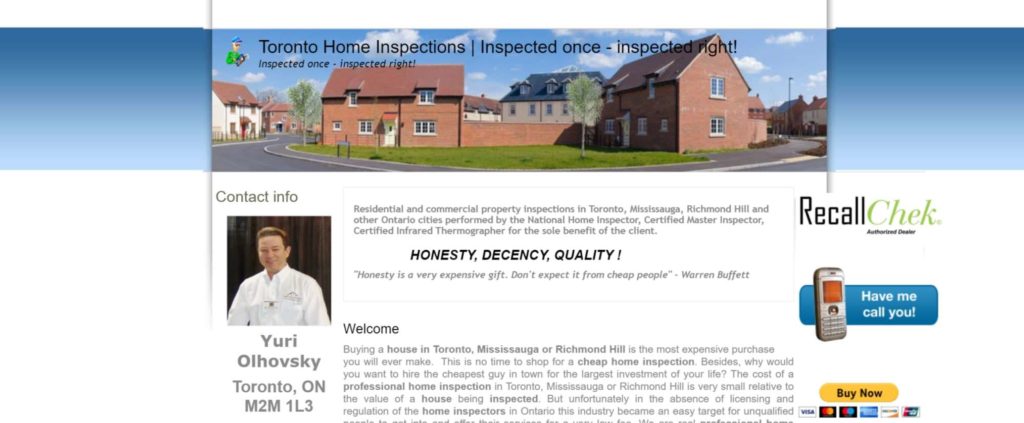 Home Inspections 4U Homepage