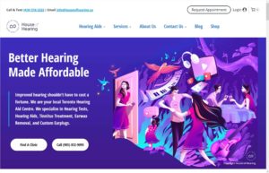 House of Hearing Clinic Inc Homepage