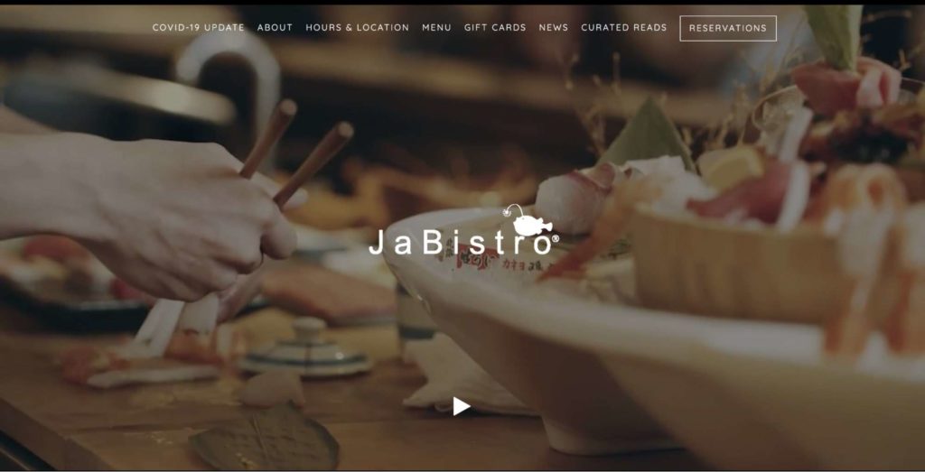 JaBistro Homepage