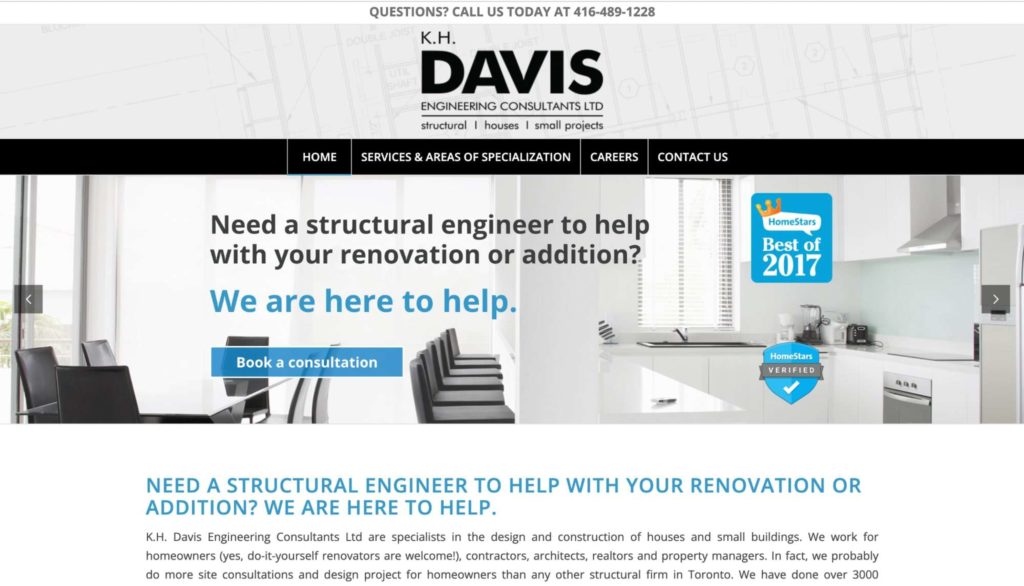 K.H. Davis Engineering Consultants Homepage