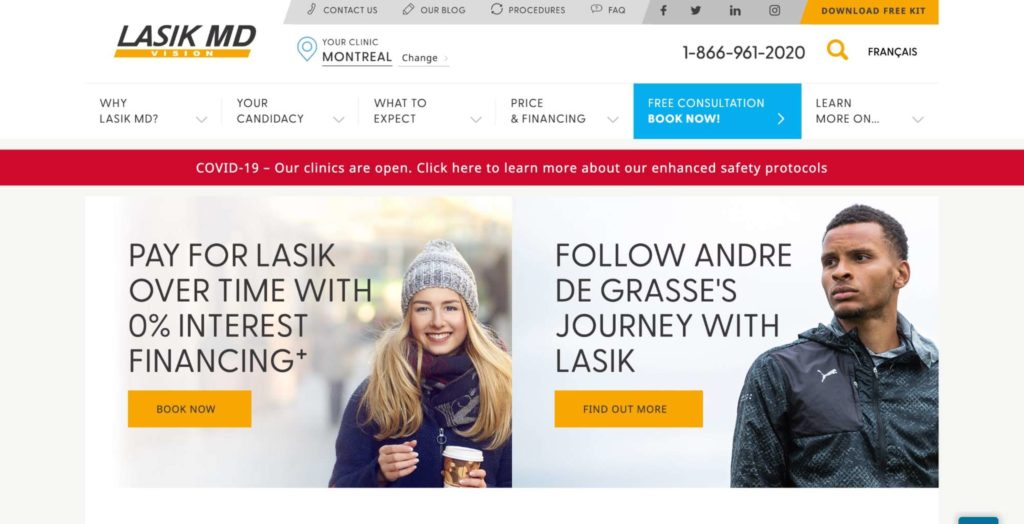 LASIK MD Homepage