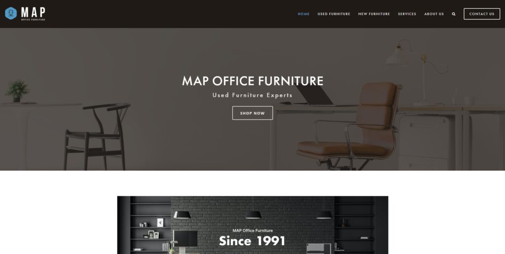 MAP Office Furniture Homepage