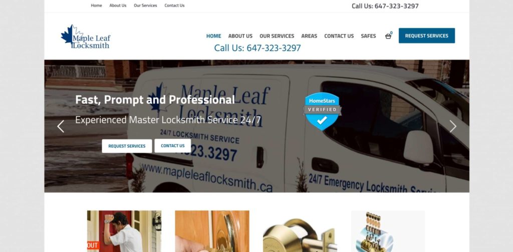 Maple Leaf Locksmith Homepage