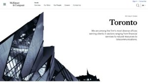 McKinsey & Company homepage