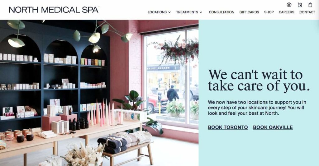 North Medical Spa Homepage