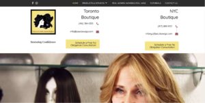 Paula's Wig Boutique homepage