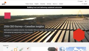 PwC Homepage