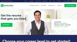 Resume Target Homepage